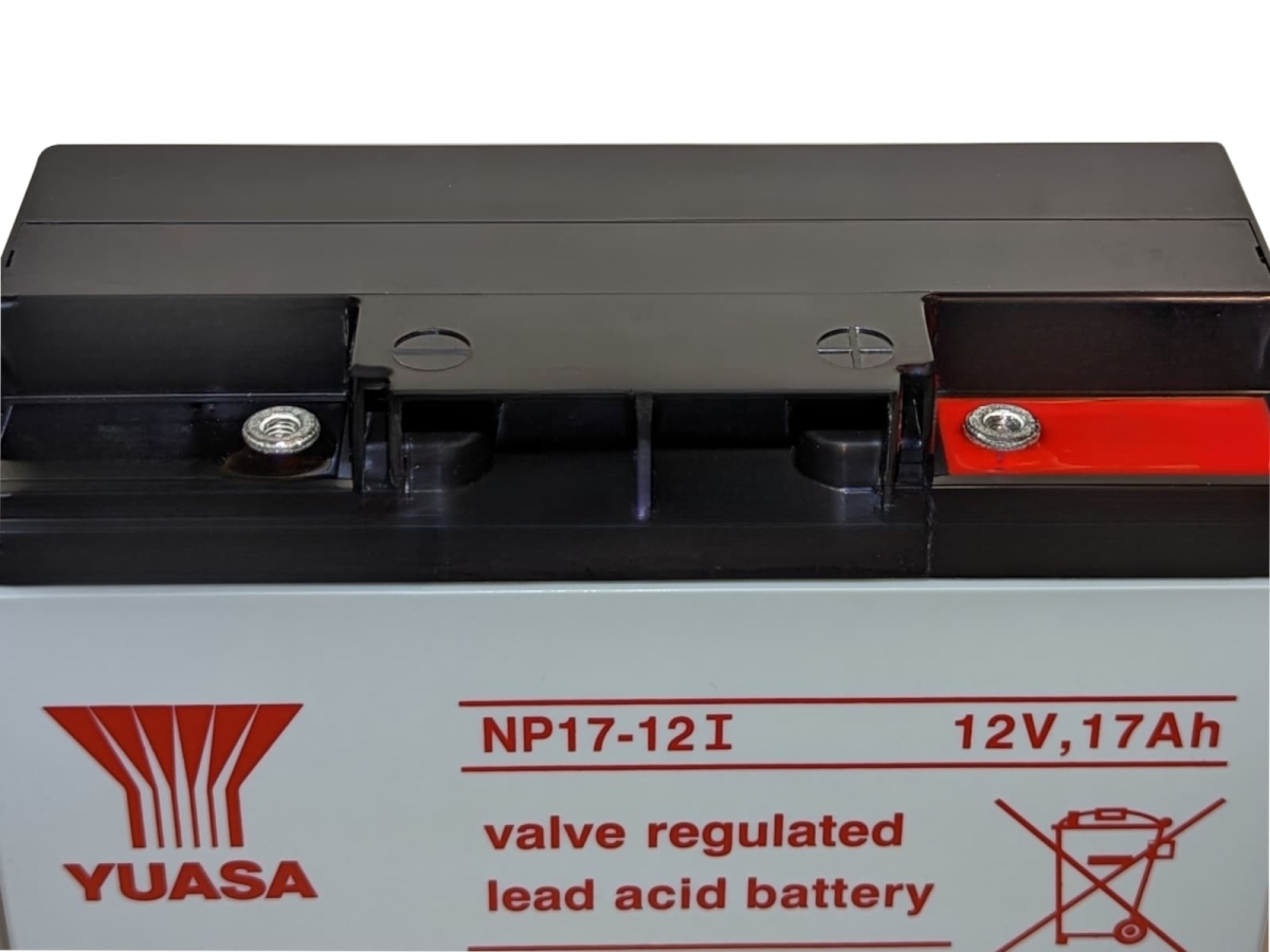Bleiakku Batterie Yuasa NP17-12i 12V 17Ah AGM Blei Accu VDS Battery USV UPS